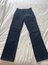 Polo Ralph Lauren Boys Navy Blue Corduroy Pants Sz 10 School Church