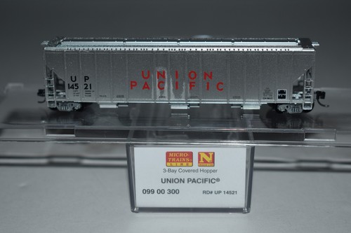 Tolva cubierta Union Pacific escala N MTL 09900300 3 bahías 14521 C58606 | Condition: Used