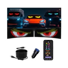 Multifunctional Bright 2PCS Devil Eyes for Cars Windshield - 19in x 5in  Upg...