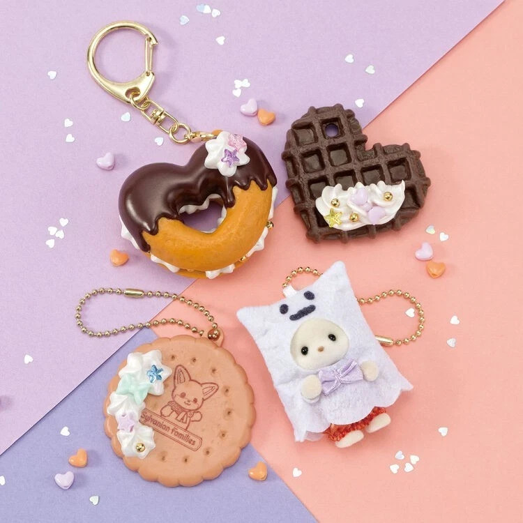 Sylvanian Families Whipple Key Chain Kit 3 Set Choco Mint
