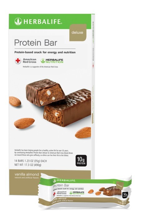 Herbalife Protein Bar Deluxe: Vanilla Almond /Citrus Lemon) - 14