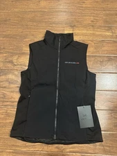 NWT Arc'teryx Black Atom LT Vest Corp LOGO Women's Size Large Full Zip NWT