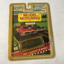 Model Motoring 67 1967 PONTIAC GTO GREEN SLOT CAR TJET CHASSIS VINTAGE NEW