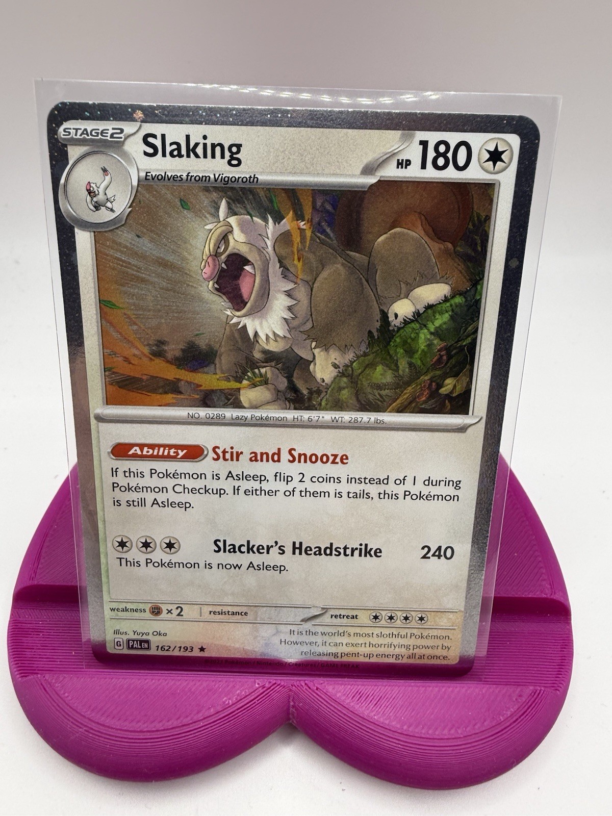 Slaking (Cosmos Holo) 162/193 Miscellaneous Cards & Products Holo