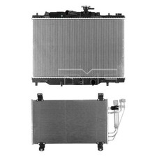 For Scion iA 2016 TYC Radiator & Condenser Ki...