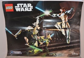 LEGO Star Wars General Grievous + Obi Wan 2-in-1 No Box 66535  75109 & 75112