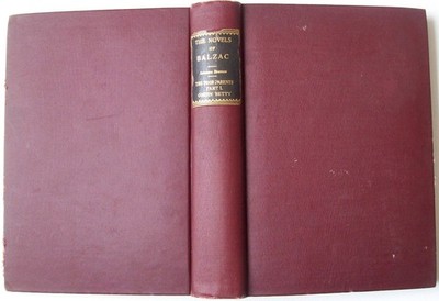 Balzac Die armen Eltern 1: Cousine Betty. The Gebbie Verlag 1900