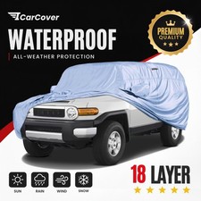 Toyota Fj Cruiser 2007-2014 Custom Fit Waterproof Suv Car Cover 18 Layer Toyota Fj Cruiser 2007-2014 Custom Fit Waterproof Suv Car Cover 18 Layer