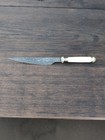 One Of A Kind Dan Graves Damascus Knife 7" With Sterling Silver Accents — photo 1