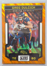 2023 Score - Greg Dulcich #76 Lava 262/565