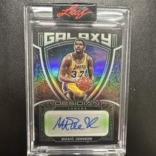 2020-21 Obsidian Magic Johnson /25 No Gal-mjo Galaxy Lakers