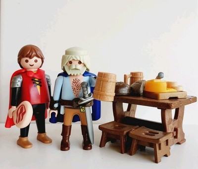 Playmobil KARADOC and PERCEVAL KAAMELOTT Custom TV Series Movie