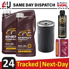 5W-30 5L ENGINE OIL & FILTER FOR HYUNDAI GRANDEUR SANTAFÉ SONATA FLUSH ADDITIVE