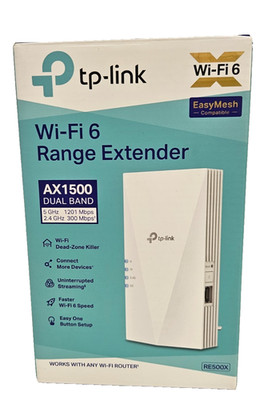 TP-Link RE500X Wi-Fi 6 AX1500