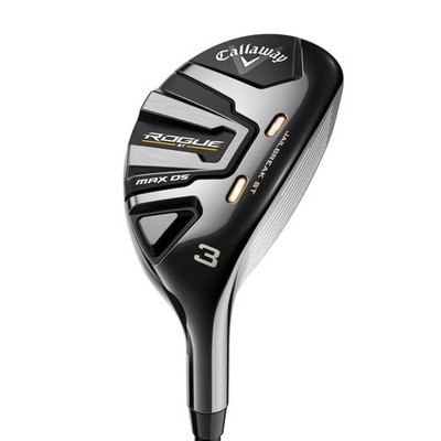 LEFT HANDED CALLAWAY ROGUE ST MAX OS 4 HYBRID GRAPHITE STIFF STANDARD