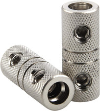 2Pcs 8 Gauge Wire Audio Car Brass Terminal Butt Connectors Car Stereo Power or G