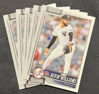 2026 Topps Series 1 - Devin Williams - #239  - Yankees -  LOT OF 5 - NM/Mint