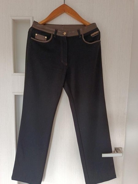 Women History Iceberg Trousers Black Wool 42 / XL
