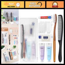 10 Sets Personal Hygiene Kits - Travel Toiletry Care Package for Men  Women
