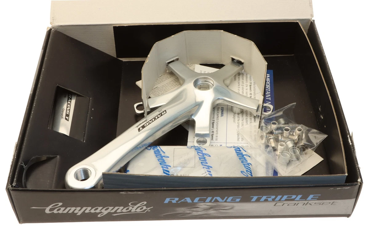 Pédalier Campagnolo Comp Triple 175mm – 9/10 Vitesses – Aluminium – Occasion
