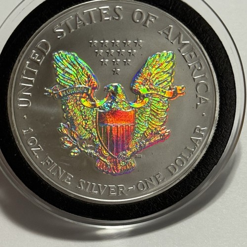 2006 ASE American Eagle Hologram Coin 1 Troy Oz .999 Fine Silver Round Medal 999 - Picture 17 of 17