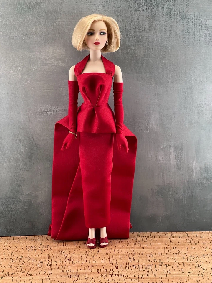 ÚNICO Personalizado De Colección Rescate en Rojo Muñeca Gene Marshall repintar/restyle doblar rodilla Foto 2 de 4