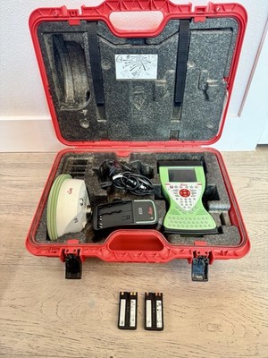 Leica GS12 GNSS GPS GLONASS Receiver CS15 SmartWorx Viva 4.03 Controller Kit