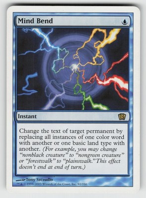 MP-01 Played Mind Bend 92 8th Edition R