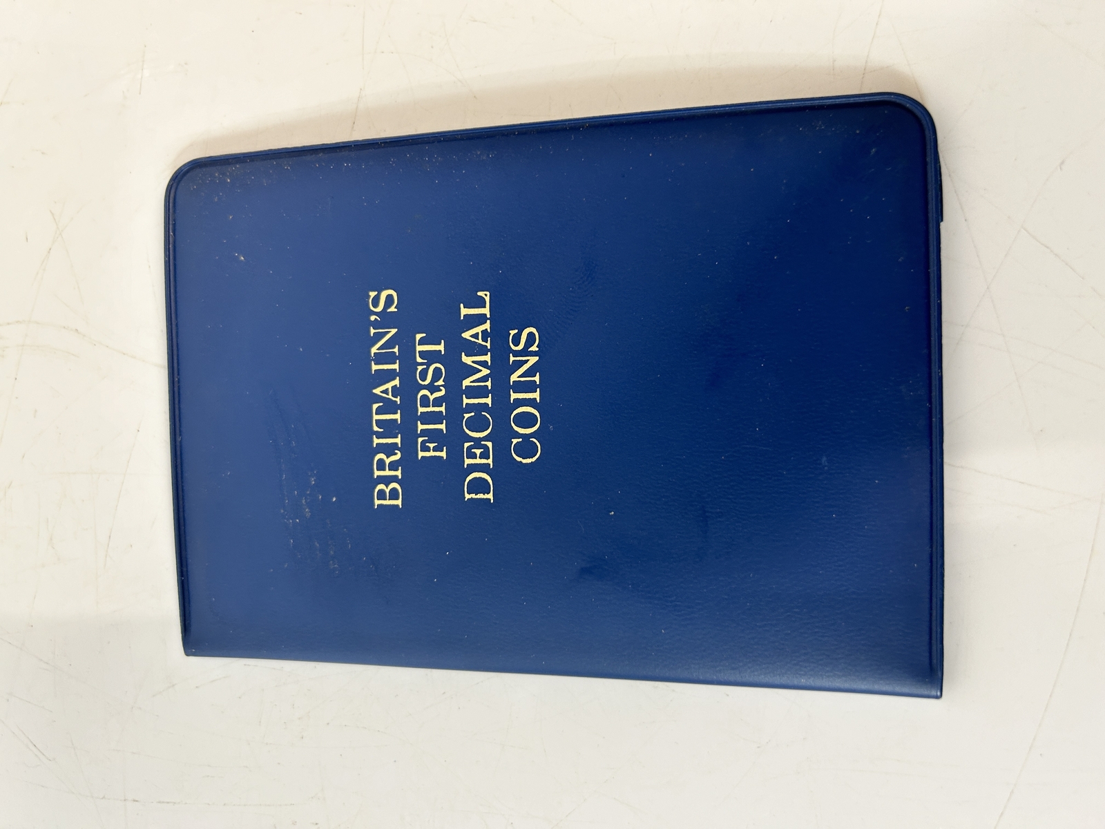 Britain's First Decimal Coins Blue Wallet 1971 Bronze cupronickel eBay