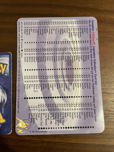 Charizard S1 - Reverse HOLO Jumbo Pokemon TCG Box Topper Legendary collection - Picture 2 of 2