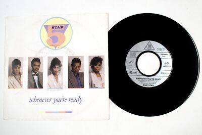 Five Star   Wann Immer Du Bereit Bist / Für Immer Dein   7'' Vinyl   1987   NM