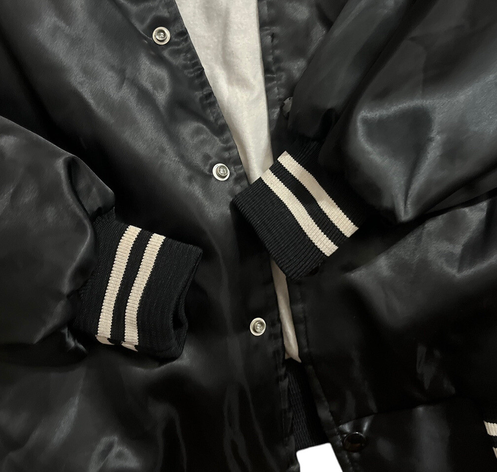 Vintage Tavdash Records Jacket Mens L Satin Bomber Miami Vintage Tavdash Records Jacket Mens L Satin Bomber Miami