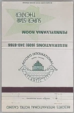 Matchbook Resorts International Hotel Casino Atlantic City Super Star Theater