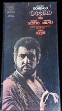 PLACIDO DOMINGO AS OTELLO VINTAGE 1978 RCA RED SEAL CASSETTE SET FREE SHIPPING