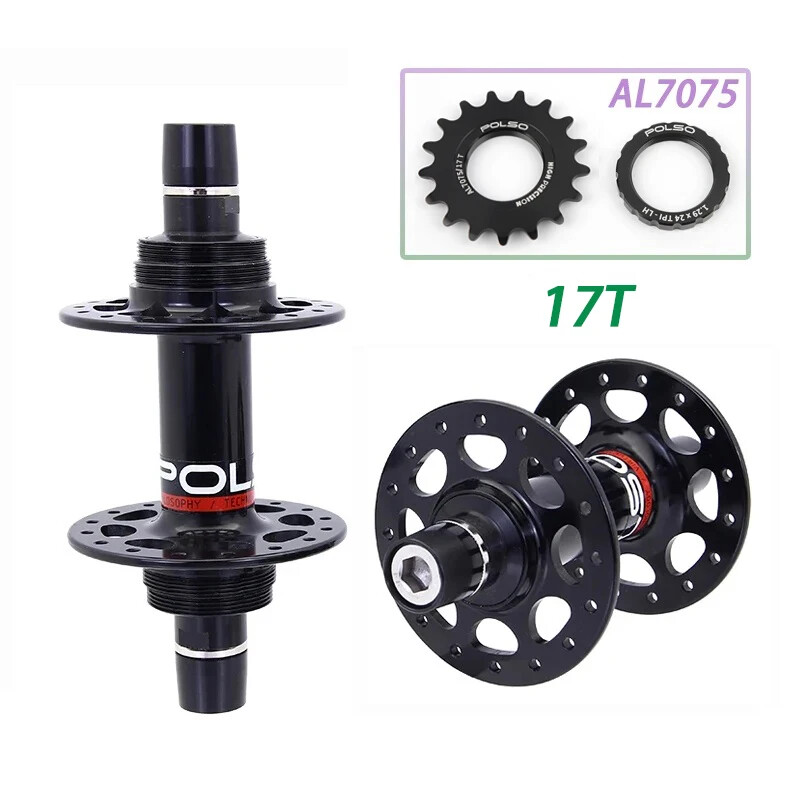 Fixed Gear Hub 20H/24H/32H Front and Rear Bike Hub Bike Parts