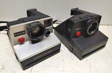NICE Lot of 2  Vintage 1970s POLAROID PRONTO SX-70 Instant Film Land Cameras