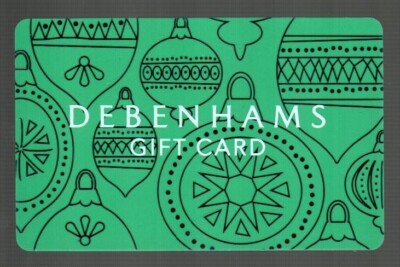 Debenhams Card Sign In DEBENHAMS ( UK ) Christmas Tree Ornaments, Collectible Gift Card ( $0 ...