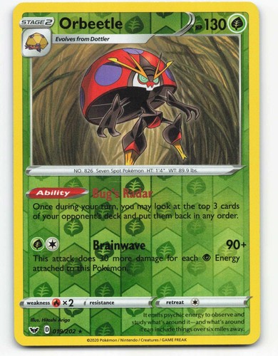 Orbeetle VMAX Full Art 2020 Pokemon Sword & Shield Vivid Voltage #21 PSA 10 | eBay Orbeetle VMAX Full Art 2020 Pokemon Sword & Shield Vivid Voltage #21 PSA 10 | eBay