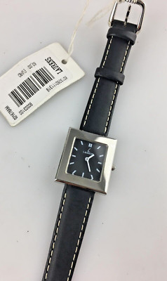 Laurens Women's Watch 24 mm Rectangular Shape Quartz Only Time Black Analog