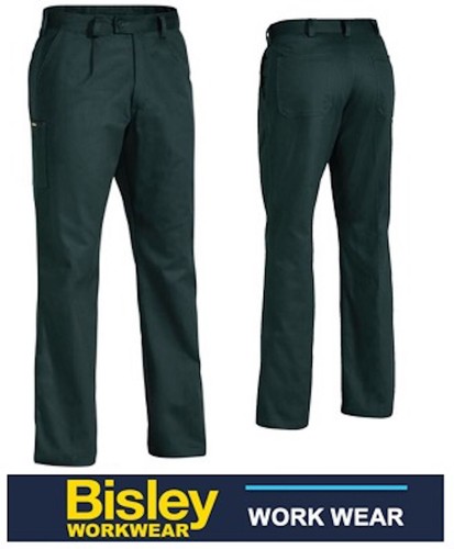 BISLEY WORKWEAR - "ORIGINAL" MENS COTTON DRILL 6 POCKET WORK PANT - BP6007 - Picture 8 of 8