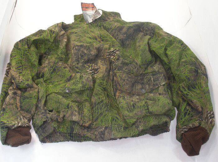 True Timber PT139-L Insulated Bomber Jacket Pine Camo Large