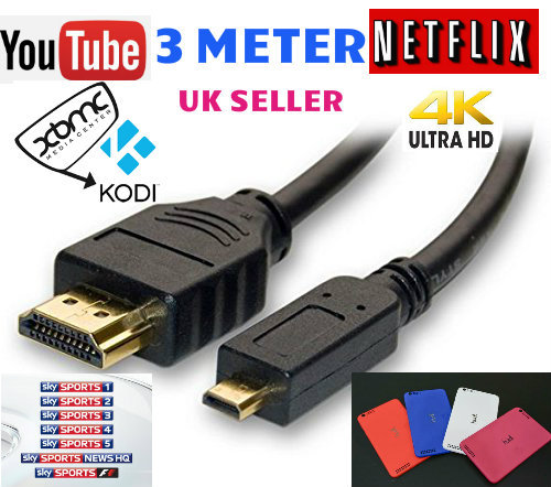 3M Micro HDMI to HDMI Cable Lead Cable 