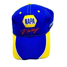 Napa Racing #15 Michael Waltrip Nascar Racing Hat Cap Blue Strapback  B2D