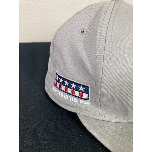 New Era 59FIFTY Kansas City Chiefs USA Crafted Fitted Gray Red Size 7 3/8 NFL - Picture 3 of 10