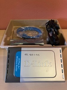 D-Link DI-624+ 54Mbit Wireless Router / Switch inkl. Netzteil, Kabel