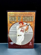 2009 Topps Ring Of Honor 2002 WS Champion Troy Glaus #RH30 - Anaheim Angels