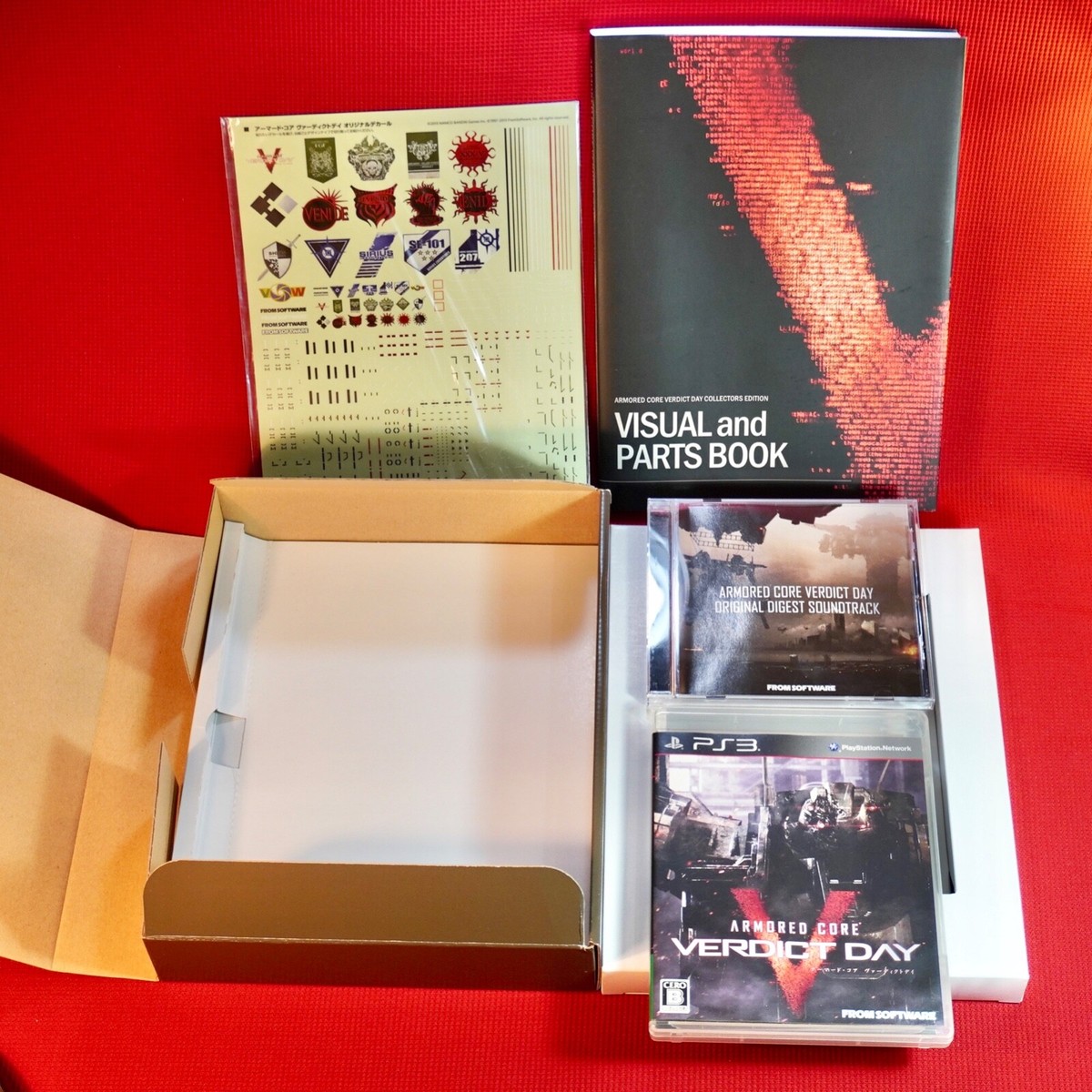 PS3 Armored Core w/Figure Verdict Day Collectors Edition PS3 Armored Core w/Figure Verdict Day Collectors Edition