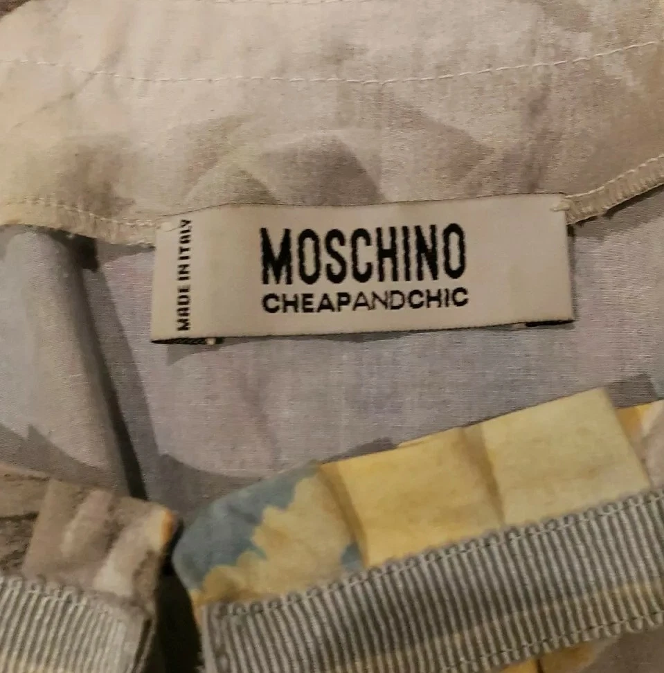 MOSCHINO CheapandChic Fiorele Donna Piccolo Abito Italia