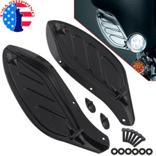 Adjustable Wing Air Deflectors Fairing Side Fit For Harley Touring Electra Glide