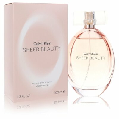 Sheer Beauty by Calvin Klein 3.4 oz EDT Spray Perfume for Women New in Box